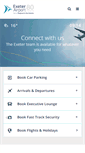 Mobile Screenshot of exeter-airport.co.uk